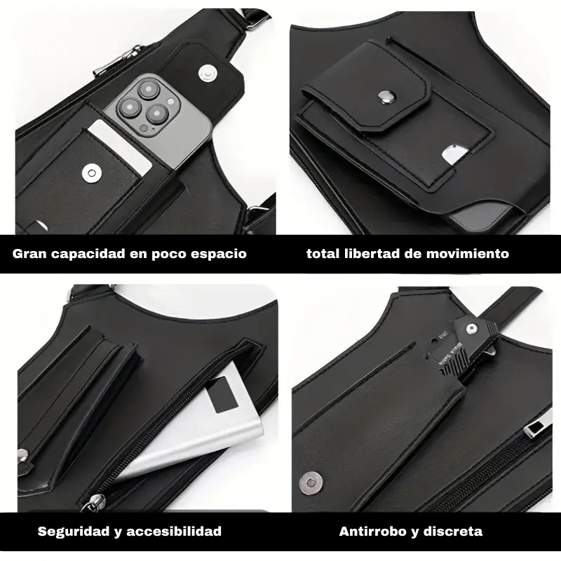 Cartera Táctica Anti Robo